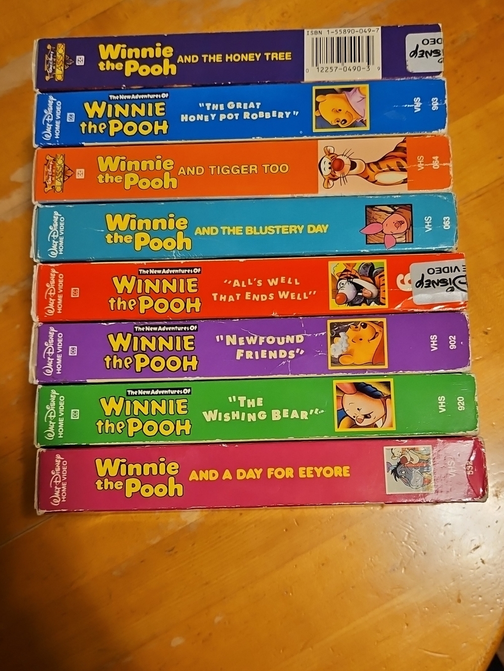 Winnie the Pooh VHS Bundle